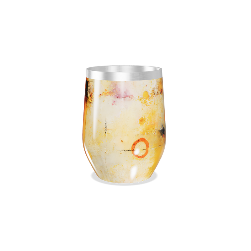 Copo Térmico Slim - Amarelo Texturizado