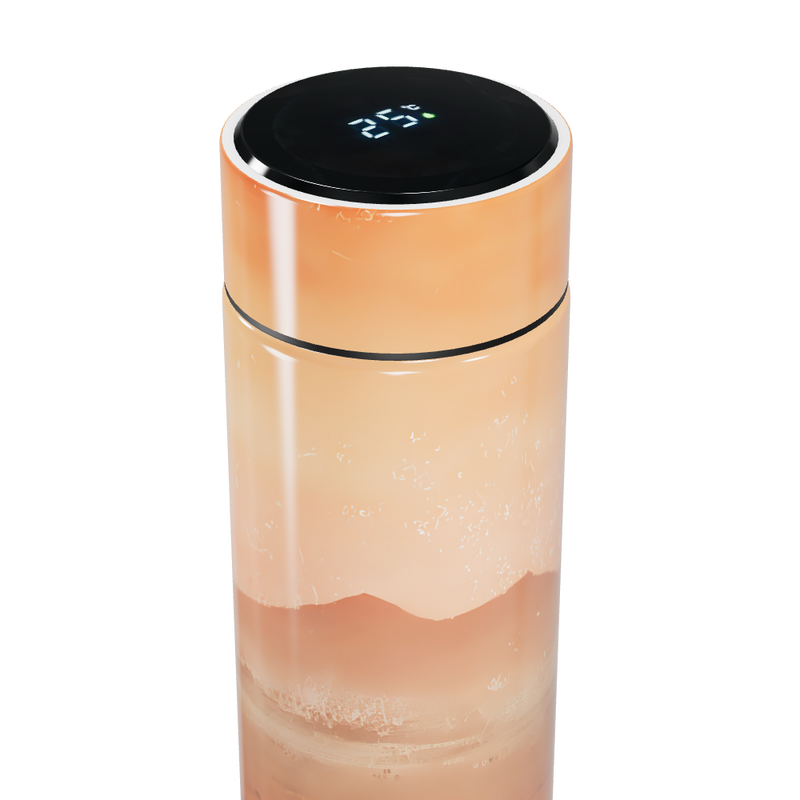 Garrafa Térmica Touch - Paisagem Laranja