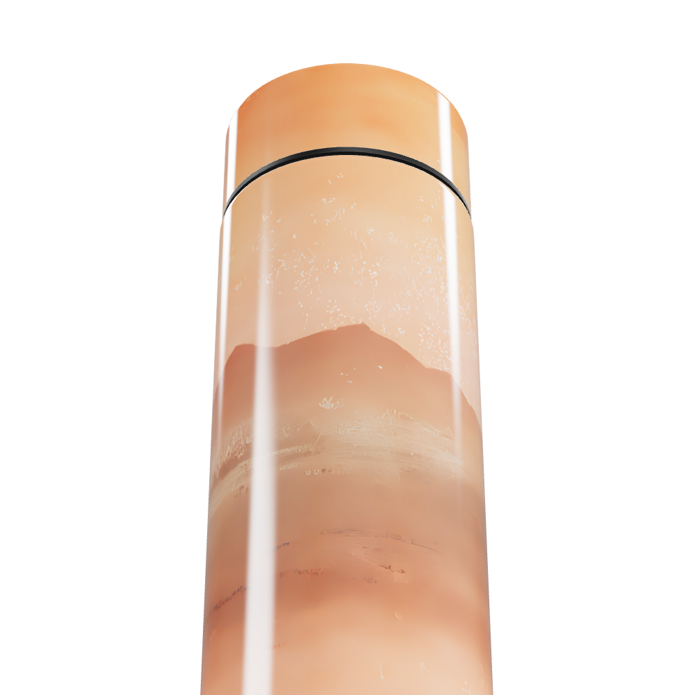 Garrafa Térmica Touch - Paisagem Laranja