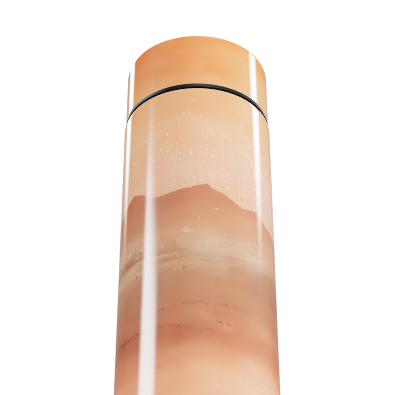 Garrafa Térmica Touch - Paisagem Laranja