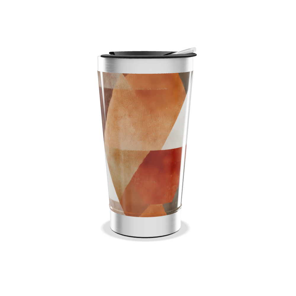Copo Térmico - Geométrico Multicor Inox