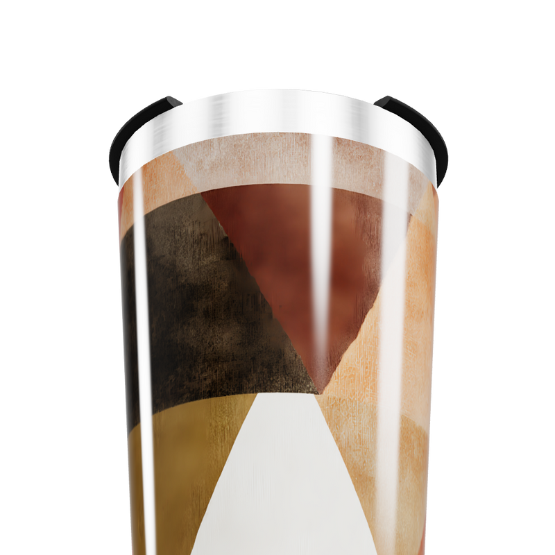 Copo Térmico - Geométrico Multicor Inox