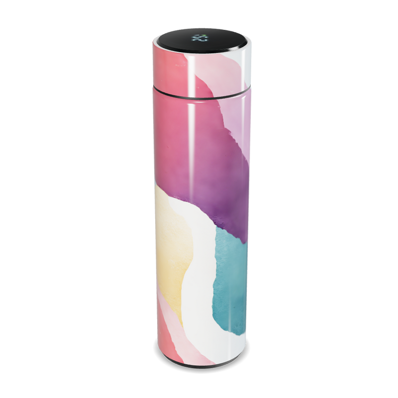 Garrafa Térmica Touch - Colorida com Display Digital