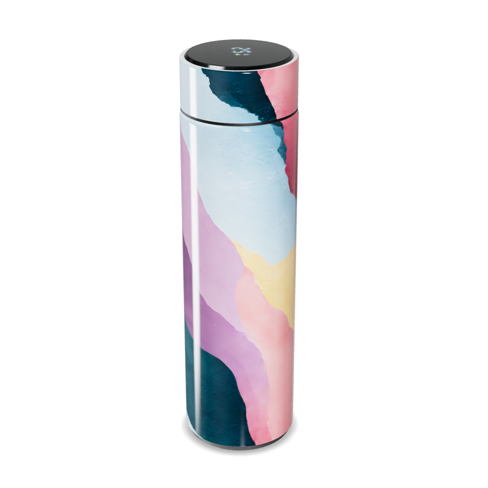 Garrafa Térmica Touch - Colorida com Display Digital