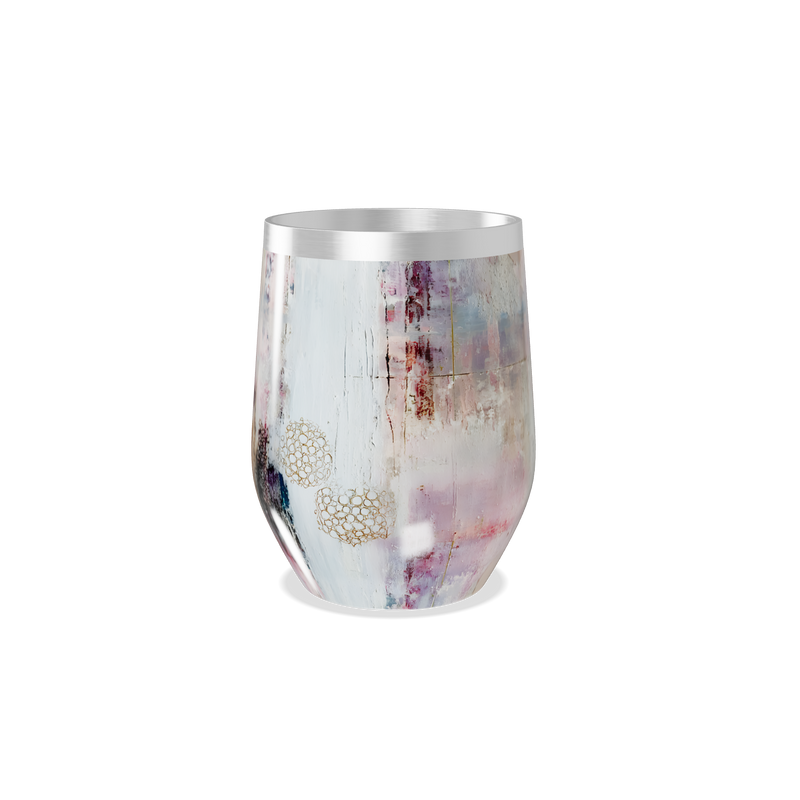 Copo Térmico Slim - Estampa Abstrata Multicolorida