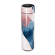 Garrafa Térmica Touch - Azul com Estampa Abstrata