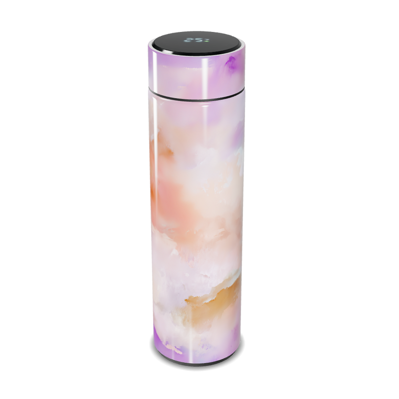 Garrafa Térmica Touch - Estampa Marmorizada