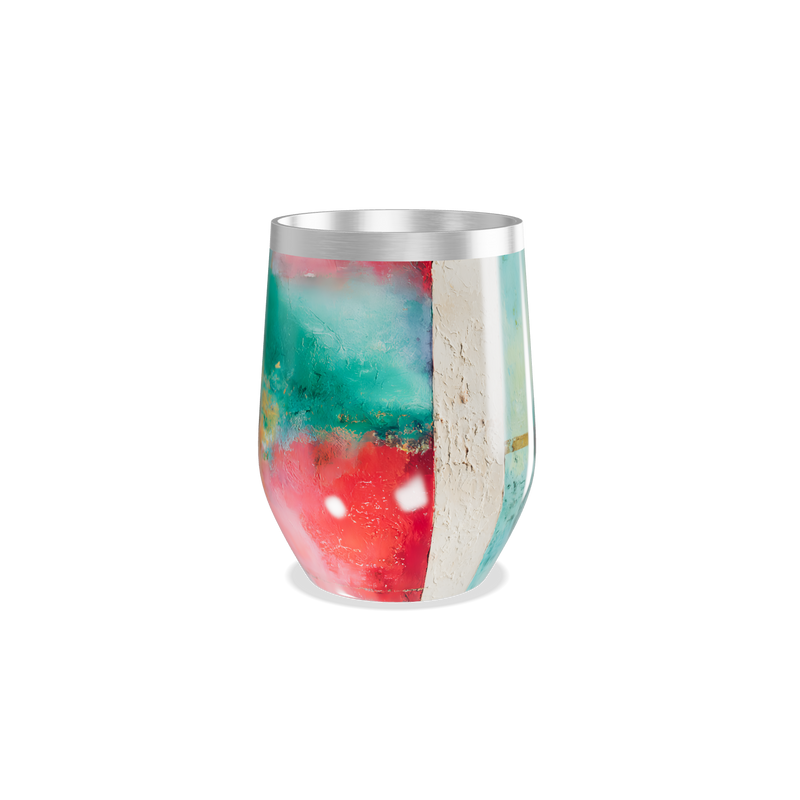 Copo Térmico Slim - Colorido Aquarela