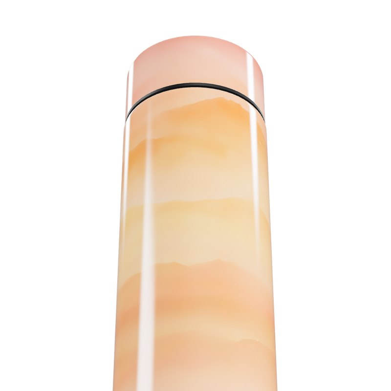 Garrafa Térmica Touch - Estampa Paisagem Laranja