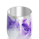 Copo Térmico Slim - Roxo Mármore Inox