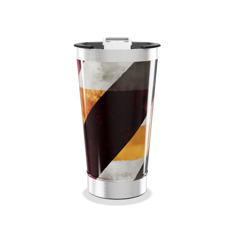 Copo Térmico - Com Estampa Geométrica
