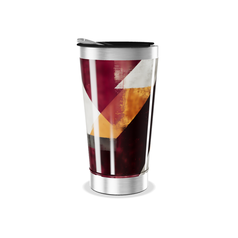 Copo Térmico - Com Estampa Geométrica