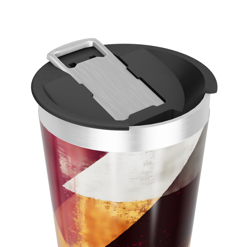 Copo Térmico - Com Estampa Geométrica