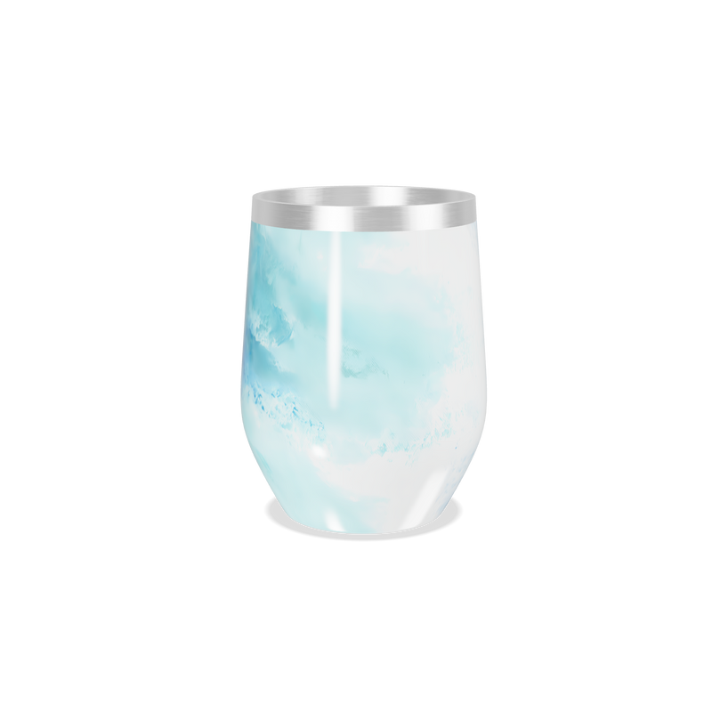 Copo Térmico Slim - Azul Marinho Marmorizado