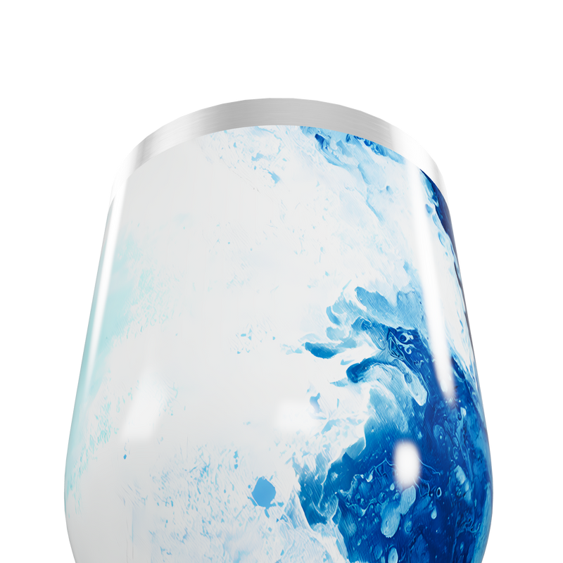 Copo Térmico Slim - Azul Marinho Marmorizado