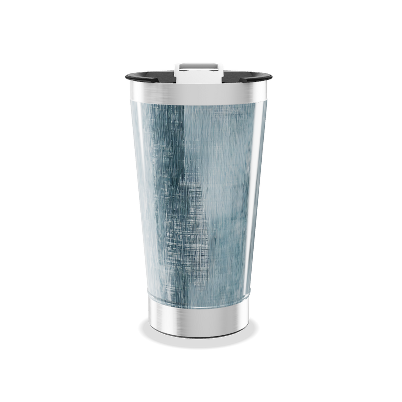 Copo Térmico - Azul Texturizado Aço