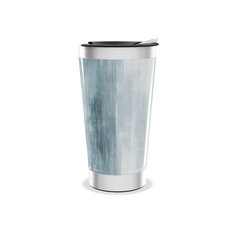 Copo Térmico - Azul Texturizado Aço