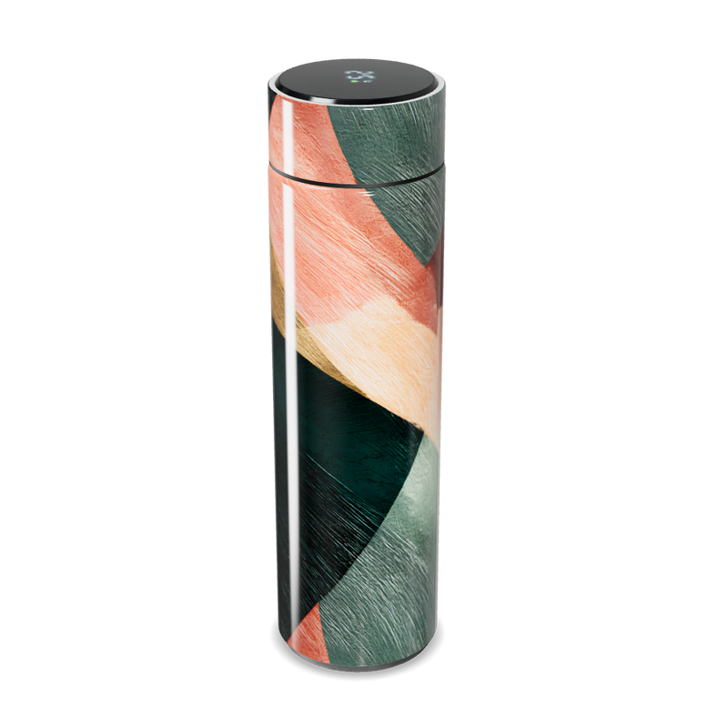 Garrafa Térmica Touch - Design Colorido Abstrato