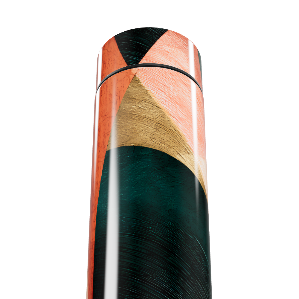 Garrafa Térmica Touch - Design Colorido Abstrato