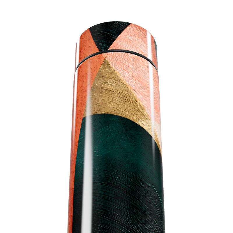 Garrafa Térmica Touch - Design Colorido Abstrato