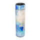 Garrafa Térmica Touch - Azul com Estampa Artística