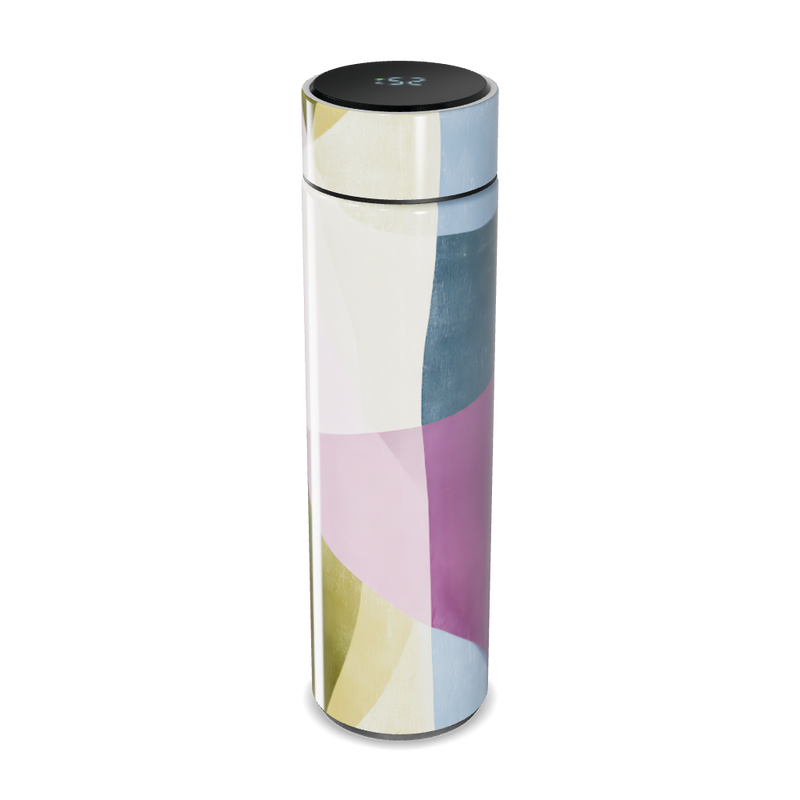 Garrafa Térmica Touch - Colorida com Display Digital