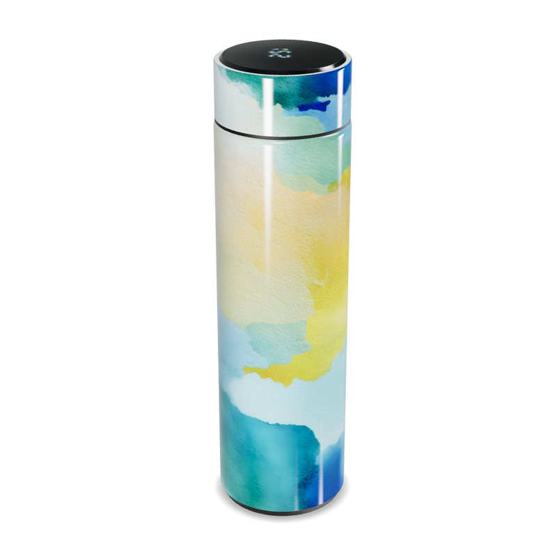 Garrafa Térmica Touch - Estampa Colorida Digital