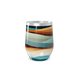 Copo Térmico Slim - Listras Coloridas Aço Inox