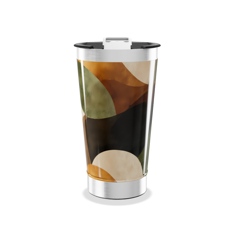 Copo Térmico - Estampa Abstrata