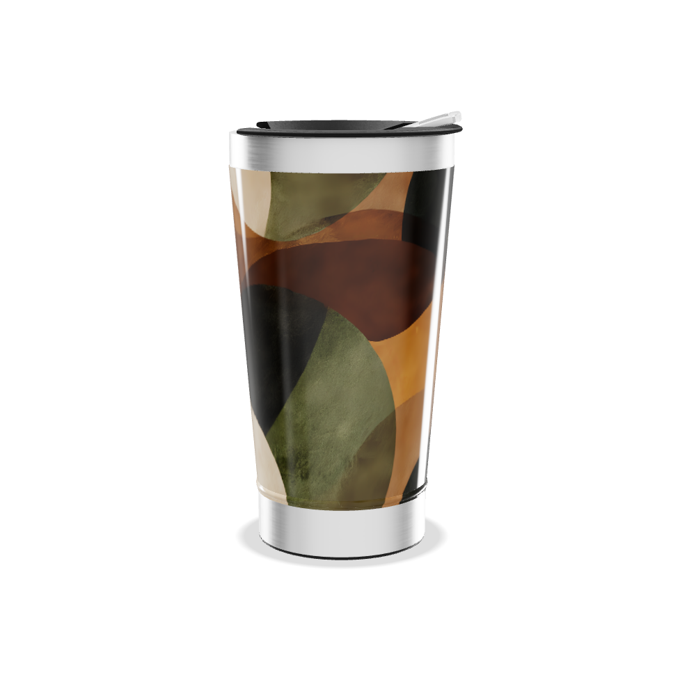 Copo Térmico - Estampa Abstrata