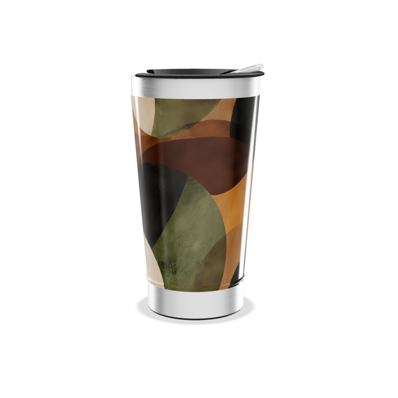 Copo Térmico - Estampa Abstrata