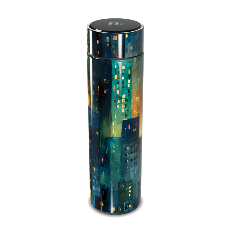 Garrafa Térmica Touch - Estampa Noturna