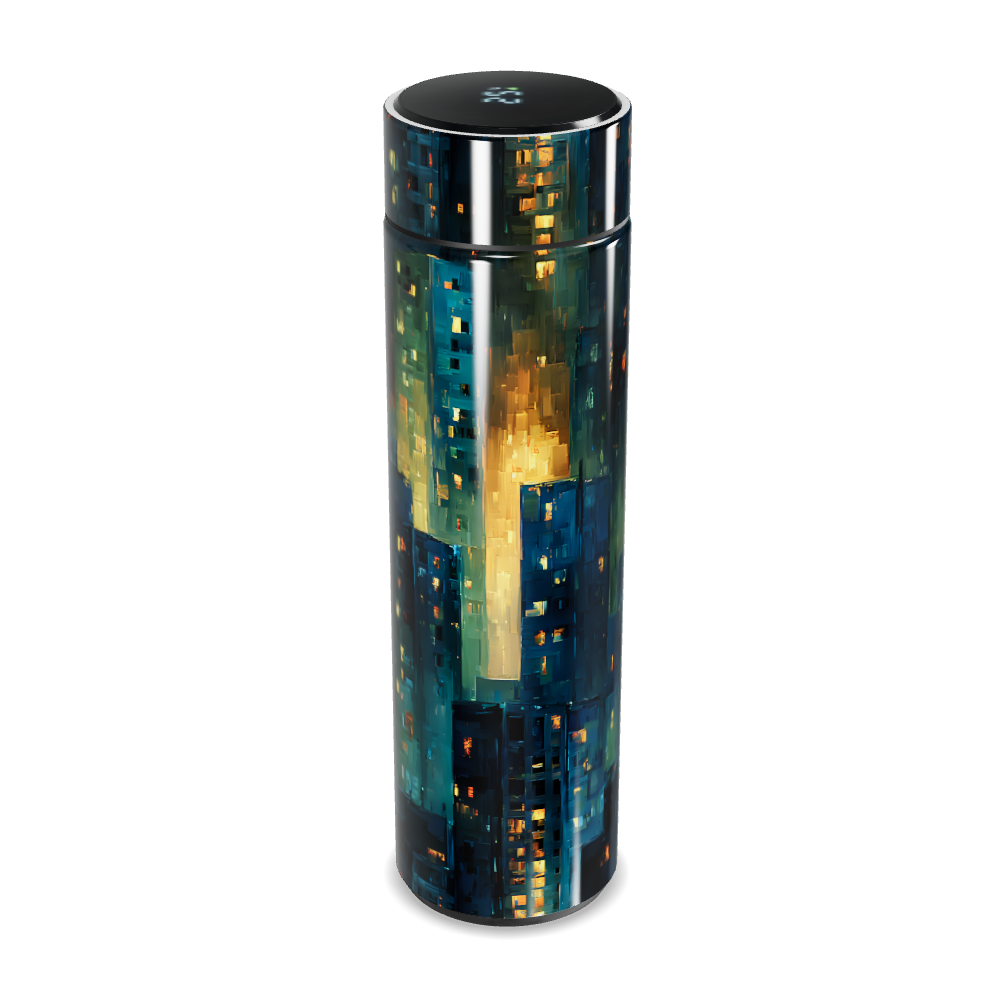 Garrafa Térmica Touch - Estampa Noturna