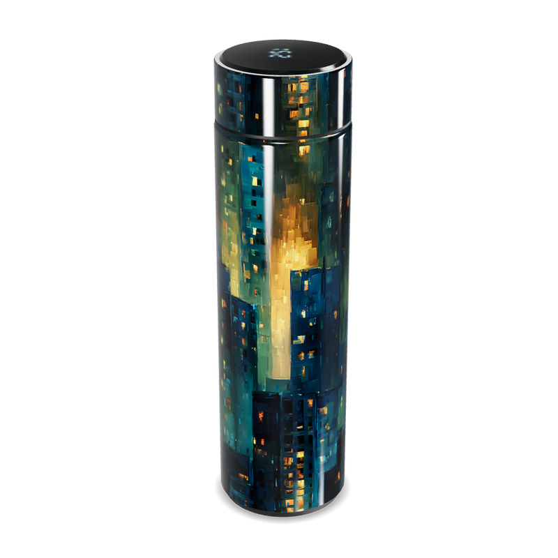 Garrafa Térmica Touch - Estampa Noturna