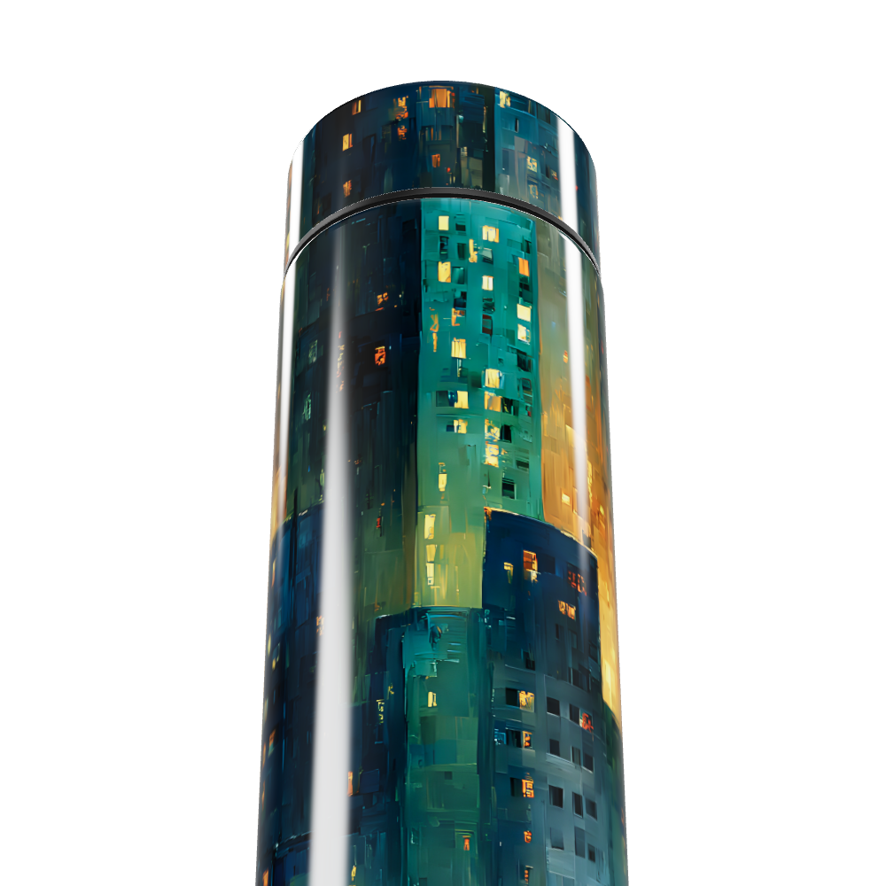 Garrafa Térmica Touch - Estampa Noturna