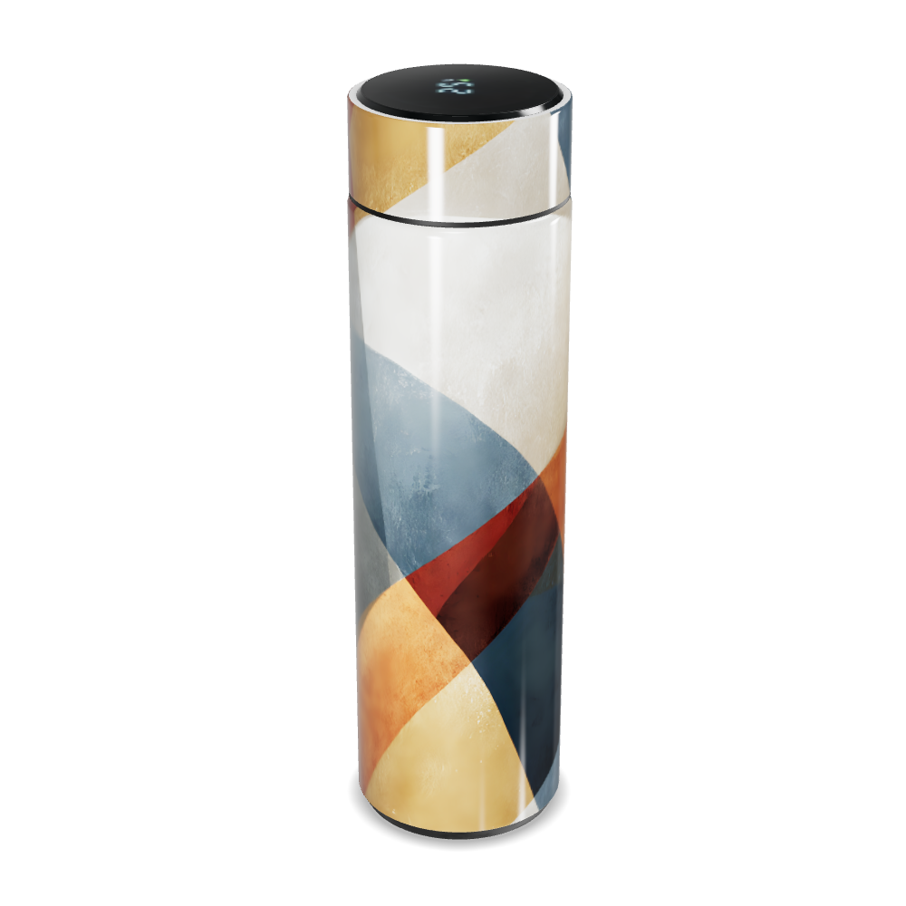 Garrafa Térmica Touch Estampada Colorida