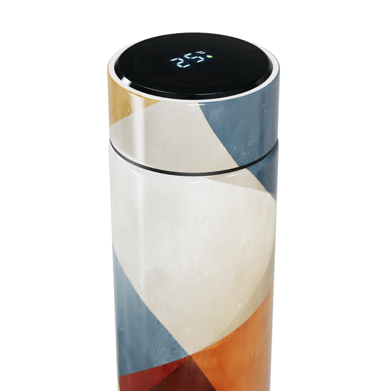 Garrafa Térmica Touch Estampada Colorida