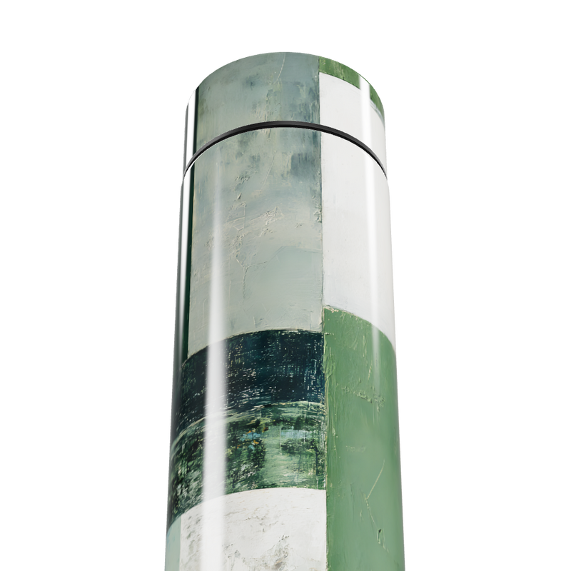 Garrafa Térmica Touch - Verde com Display LED