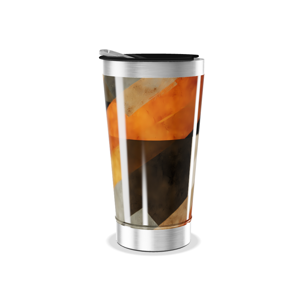 Copo Térmico - Estampa Geométrica Colorida