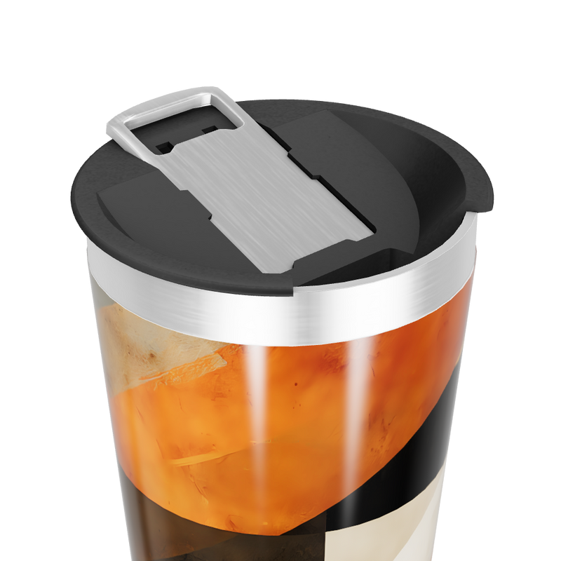 Copo Térmico - Estampa Geométrica Colorida