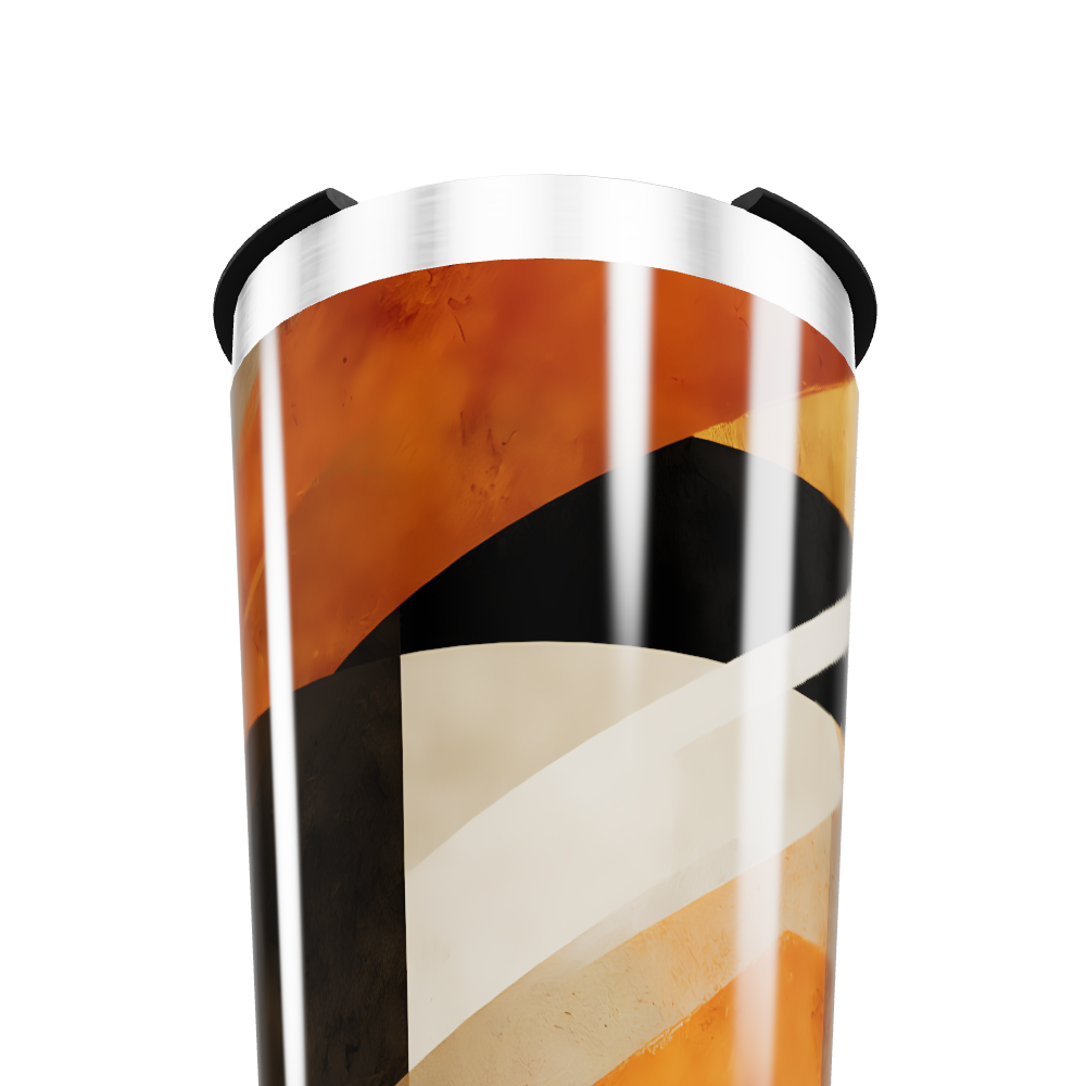 Copo Térmico - Estampa Geométrica Colorida