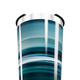 Copo Térmico - Azul com Estampa Ondulada