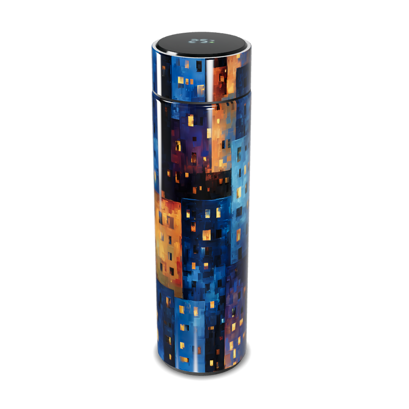 Garrafa Térmica Touch - Arte Urbana Colorida