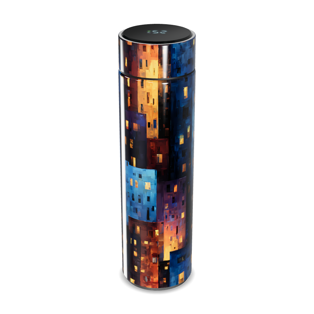 Garrafa Térmica Touch - Arte Urbana Colorida