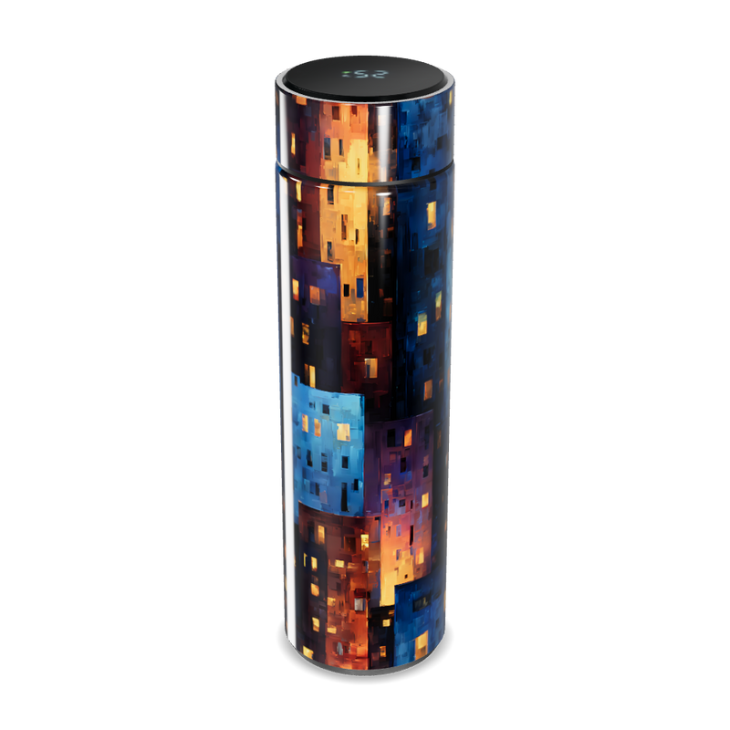 Garrafa Térmica Touch - Arte Urbana Colorida