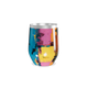 Copo Térmico Slim - Estampa Abstrata Colorida