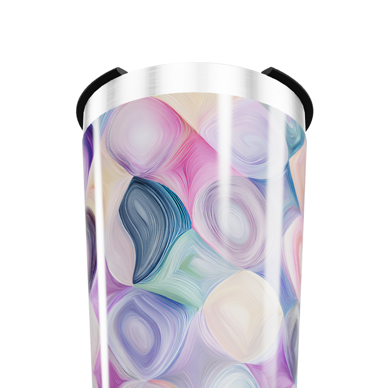 Copo Térmico - Estampa Colorida Abstrata