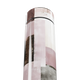 Garrafa Térmica Touch Estampa Geométrica Rosa
