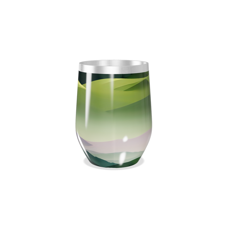 Copo Térmico Slim - Verde Degradê Inox