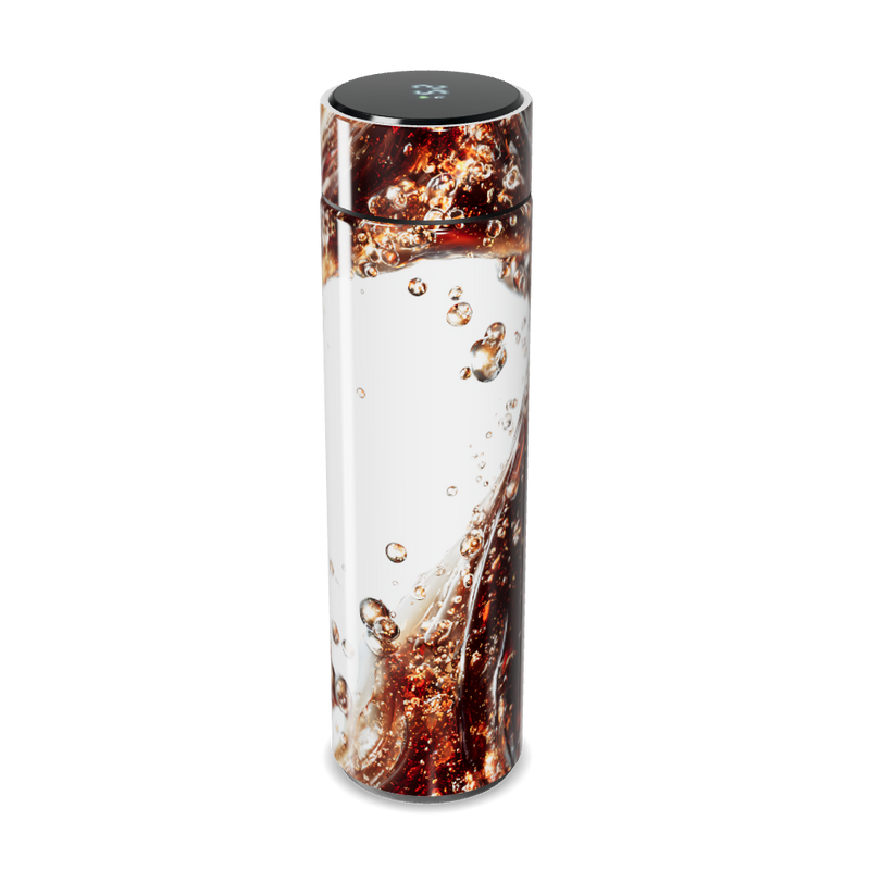 Garrafa Térmica Touch - Estampa Líquida Aço Inox